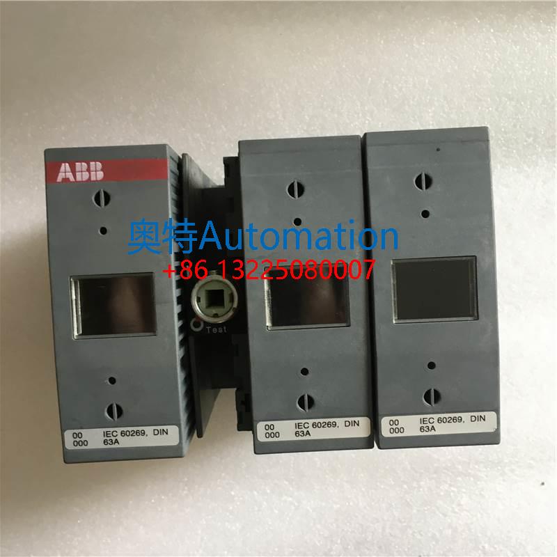 原装ABB负荷开关 OS63D12 63A 1SCA022434R7810 现货议价$