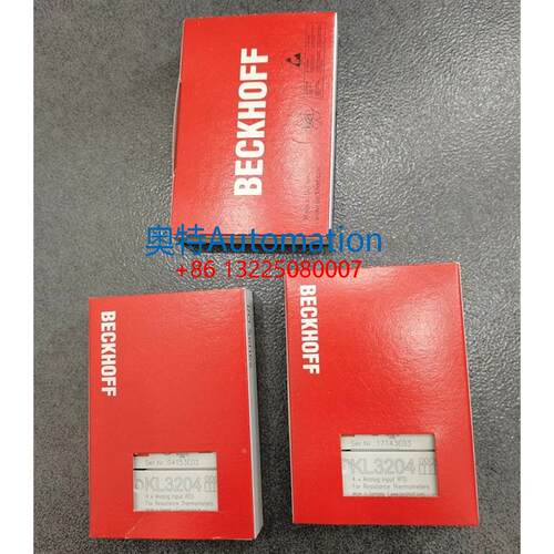 倍福BECKHOFF原装KL3152 KL3064 EL9200 EL6001 EL3064新PLC模块