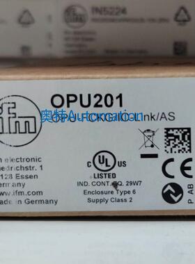 IFM OPU201 OPU204 OPU208 OPU211 OPU200 全新原装易福门议价$