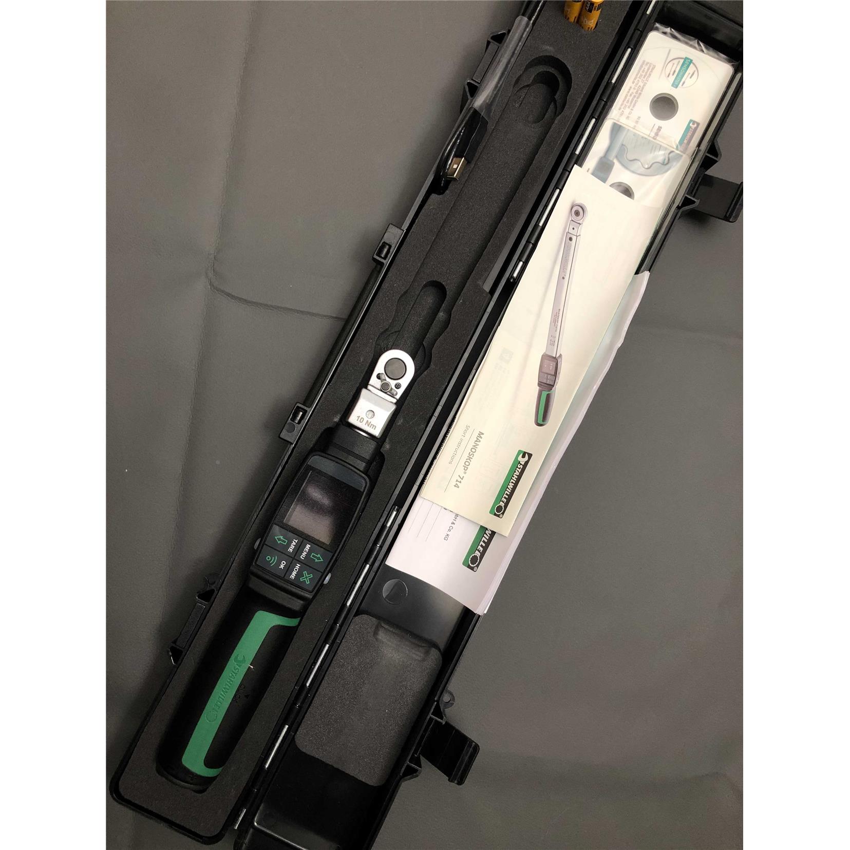 德国原装Stahlwille达威力714R/1数显角度扭力扳手1-10N.m扭矩议