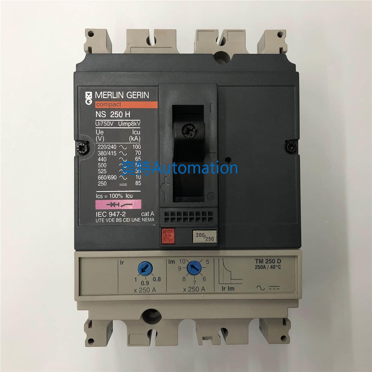 原装NS250H 3P 250A TM250D梅兰日兰空气开关塑壳式断路器议价$