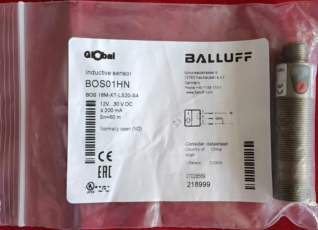 BOS18M-XT-LS20-S4     1×678  BOS 18M-PA-LE20-S4 1×813