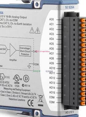 配件NI 9264 NI9263 785190-01弹簧端D-SUB口780927-01 全新议价
