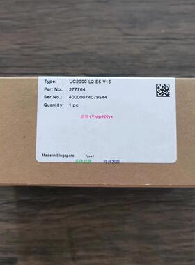 配件全新原装正品  UC2000-L2-E5-V15 传感器 277764 现货销售议