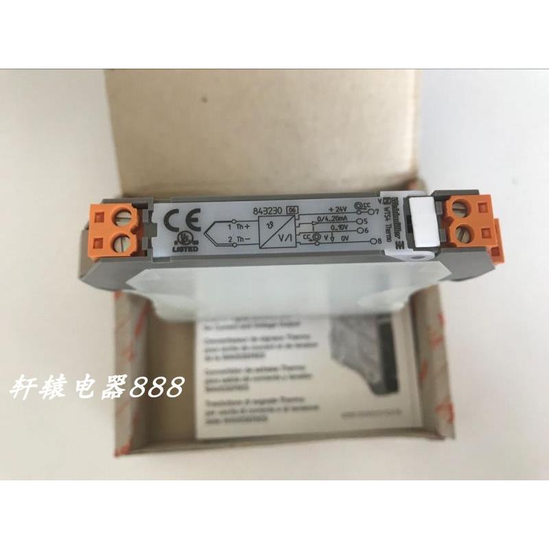 全新德国魏德米勒模拟信号隔离/变送器WTS4 843230 8432300000议