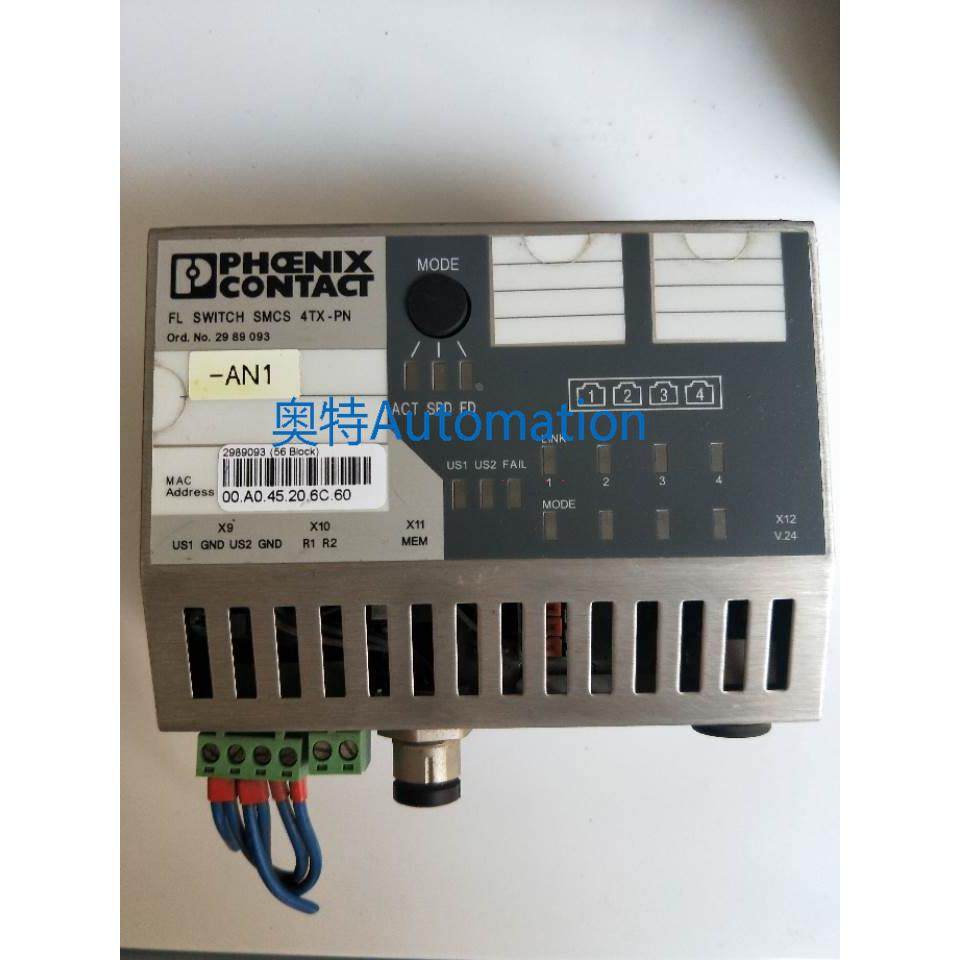 拆机 菲尼克斯 FL SWITCH SMCS 4TX-PN 2989093实物拍摄现货议价$