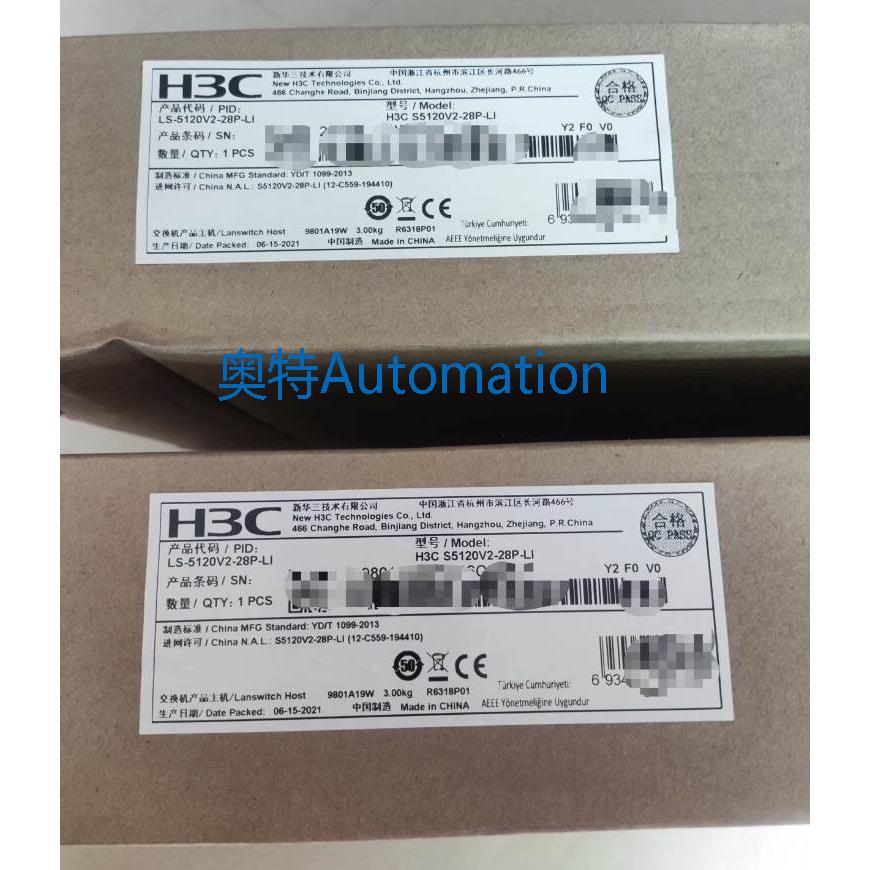 H3C华三24口千兆交换机 S5120V2-28P-LI 型号齐全价格优议价$