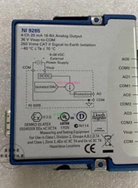 配件原装 NI 9265，Ni9472 功能Ok，成色新！议价议价