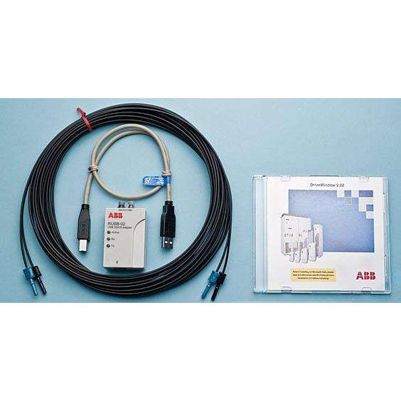 配件全新原装ACS800刷机调试DriveWindow/RUSB-02/RDCO-04C/NPCU-