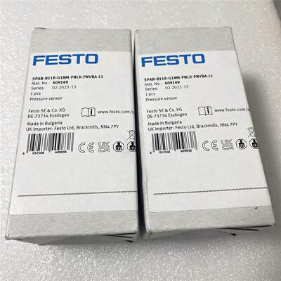 FESTO SPAN-B11R-G18M-PNLK-PNVBA-L1 609149 费斯托压力传感器议