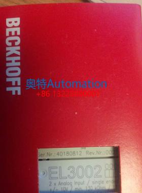 Beckhoff倍福EL3101 EL3102 EL3104 EL3111 EL3112 EL3114模块PLC