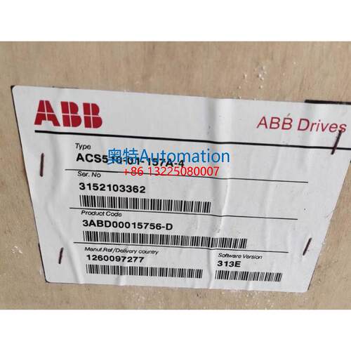 ABB变频器ACS510-01-157A-4 原装议价议价$