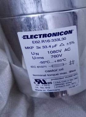 配件华锐机组用德国ELECTRONICONE电容E62R16-333L30   MKP议价