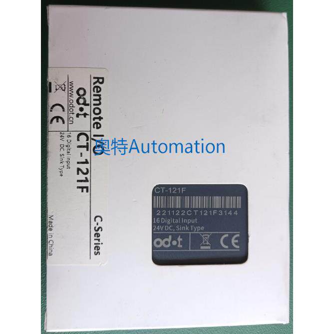 全新零点 16通道数字量输入/24DC漏型模块 CT-121F议价$