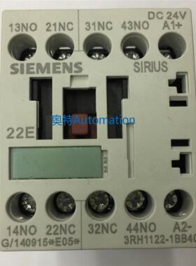 原装3RH1122-1BB40 DC24V西门子接触器式中间继电器议价$