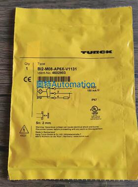 全新原装 图尔克 BI2-M08-AP6X-V1131 接近开关 4602903 现货议价