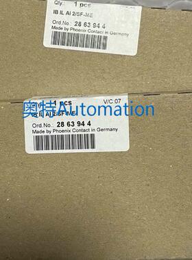 菲尼克斯 IB IL AI 2/SF-ME 2863944 全新议价$