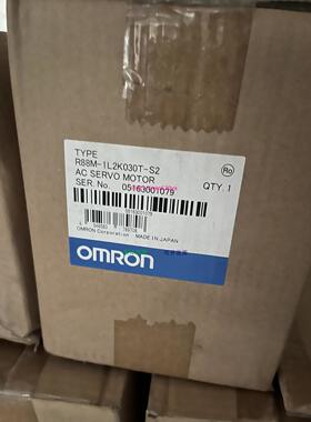 配件欧姆龙全新原装伺服电机R88M-1L2K00T-S2现货议价