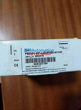 全新原装TURCK图尔克压力传感器PS010V-401-L12UPN8X-H1141 现货