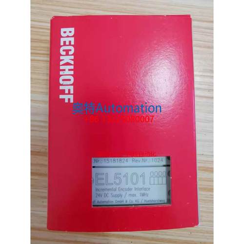 德国倍福输出输入模块EL5101 EL5101-0000 原装PLC工业全新议价$