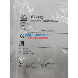 IG6062 全新德国原产易福门IFM接近开关 现货议价$