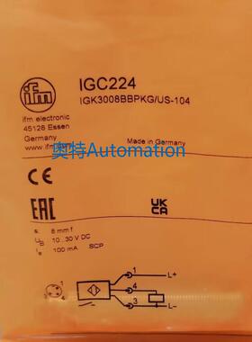 IFM IGC224 IGC228 IGM204 IGR202 全新原装易福门 现货议价$