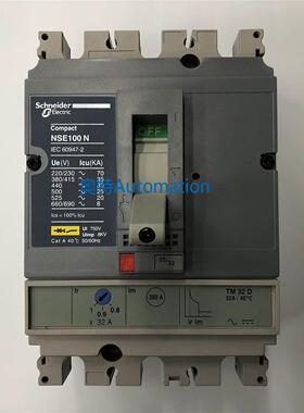 原装NSE100N3032 3P 32A施耐德空气开关塑壳式断路器议价$