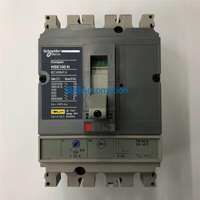 原装NSE100N3032 3P 32A施耐德空气开关塑壳式断路器议价$