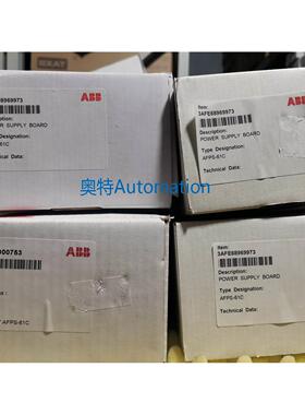 ABB全新原装AFPS-61C 3AFE68969973 3AXD50000000753议价$