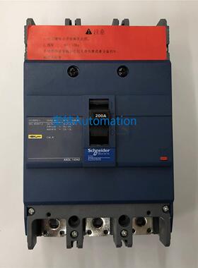 原装EZD250S3200N 3P 200A施耐德空气开关塑壳式断路器议价