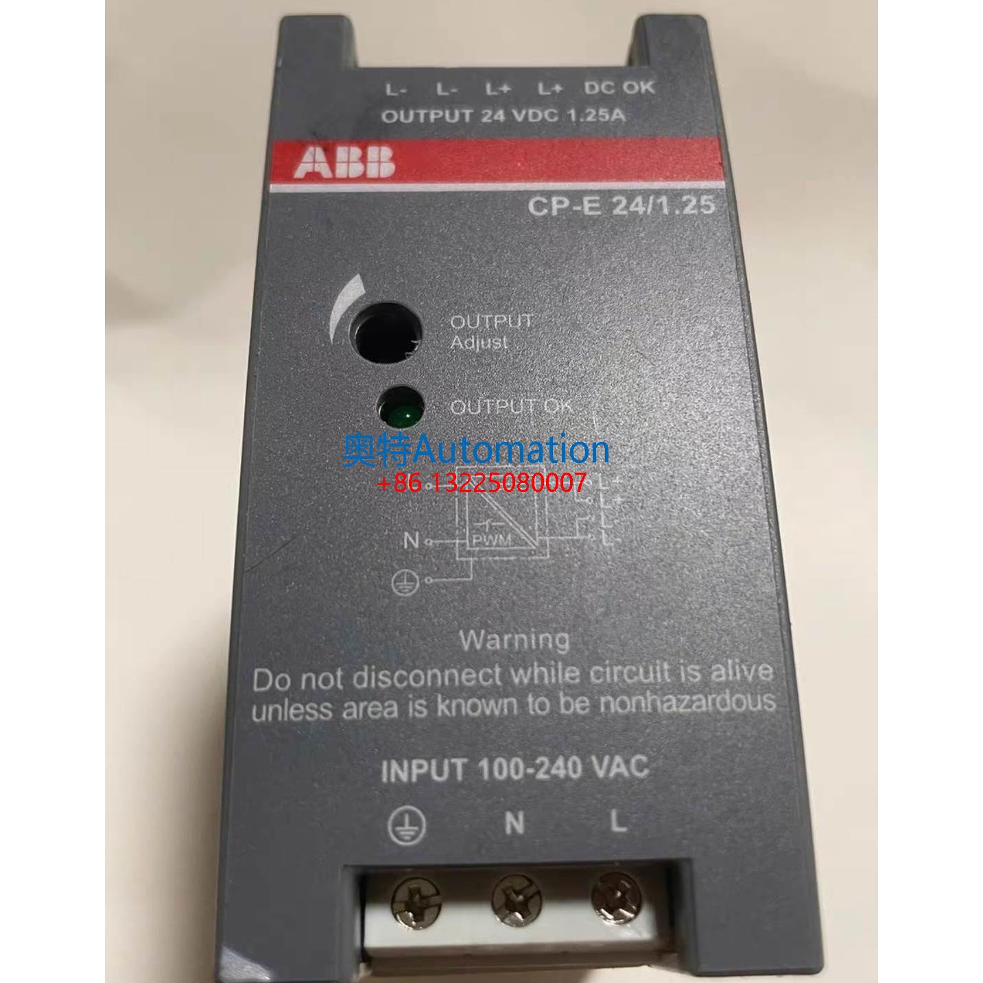 ABB导轨式开关电源CP-E 24/1.25 原装9成新议价$