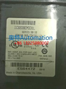 原装美国通用GE控制器模块IC693BEM331L议价$