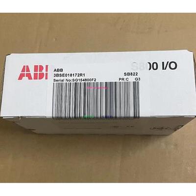 配件3BSE018172R1 SB822 原装正品现货质保一年 模块 SB822议价