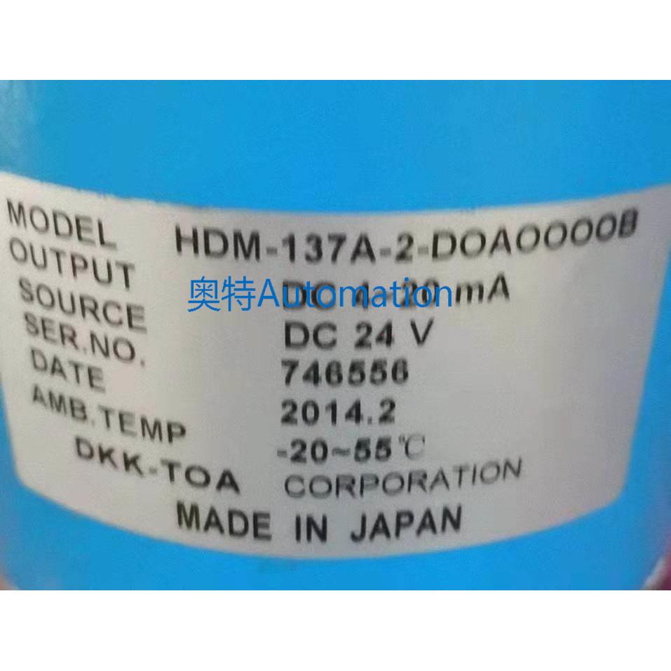 DKK-TOA东亚电波 HDM-137A-2-DOAOOOOB PH变送器议价$