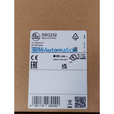 IFM SBG232 SBG233 SBG332 SBN257 全新原装易福门 现货议价$