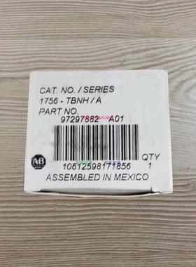 配件1756-TBNH 美国罗克韦尔PLC模块质保一年ControlLogix系列议