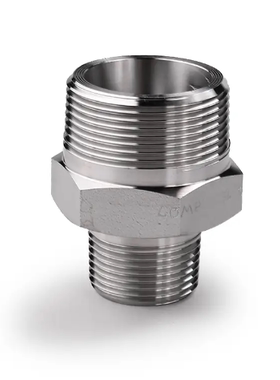 316不锈钢对丝接头变径转换异径外牙外丝大小头M20M25M32G1/2G3/4