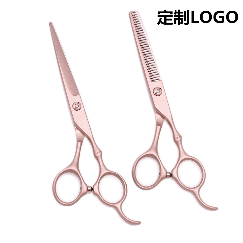 5.5/6.0寸平剪刘海剪牙剪打薄剪黑色竹节柄美发剪刀理发剪子套装,居家日用,美发刀剪,淘宝优惠券,粉丝福利购,淘宝优惠卷