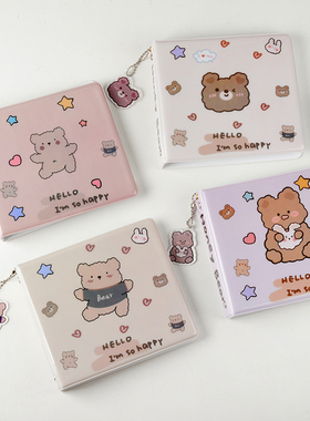 包邮 巧克力熊活页款 CD收纳包 收纳册 可以定制封面