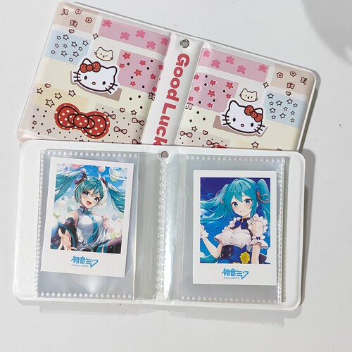 特价ins满版kitty猫3寸迷你相册插入式PP相册 名片册 拍立得
