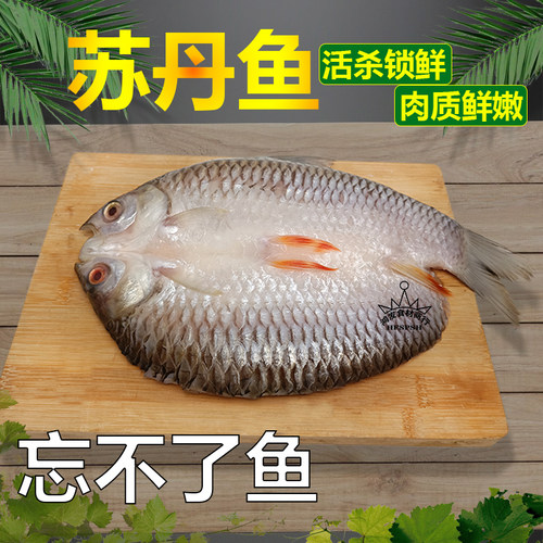 马来忘不了鱼酒店特式菜开背皇帝鱼腌制淡水苏丹鱼5份22省包邮