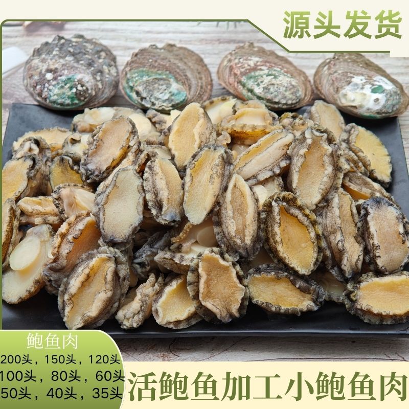 速冻去壳去内脏小鲍鱼肉商用包邮