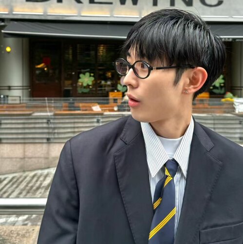 男生书呆子复古椭圆小黑框中古风学院斯文平光眼镜加度数猫眼框架