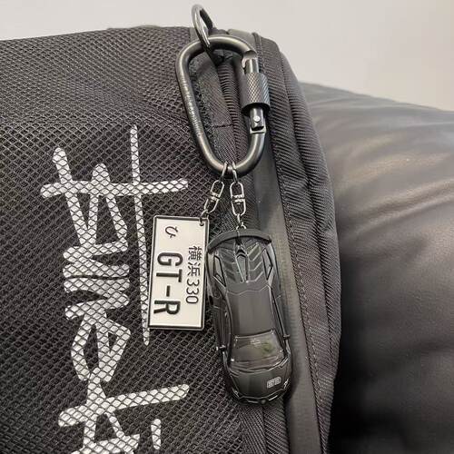 合金正版兰博基尼大牛跑车钥匙扣车载挂件装饰背包挂饰汽车钥匙链