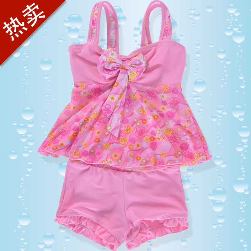 金格尔儿童分体游泳衣