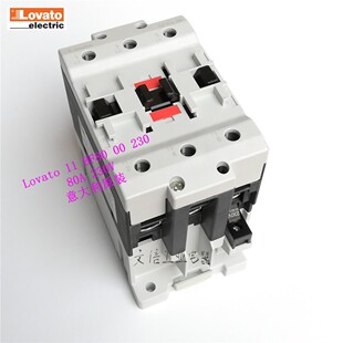 触点80A线圈230VAC3P41KW意大利 230 Lovato接触器 BF80