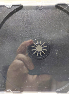 CD DVD 空合 包装合 中层黑色12爪两边六压点 质量好.每个算