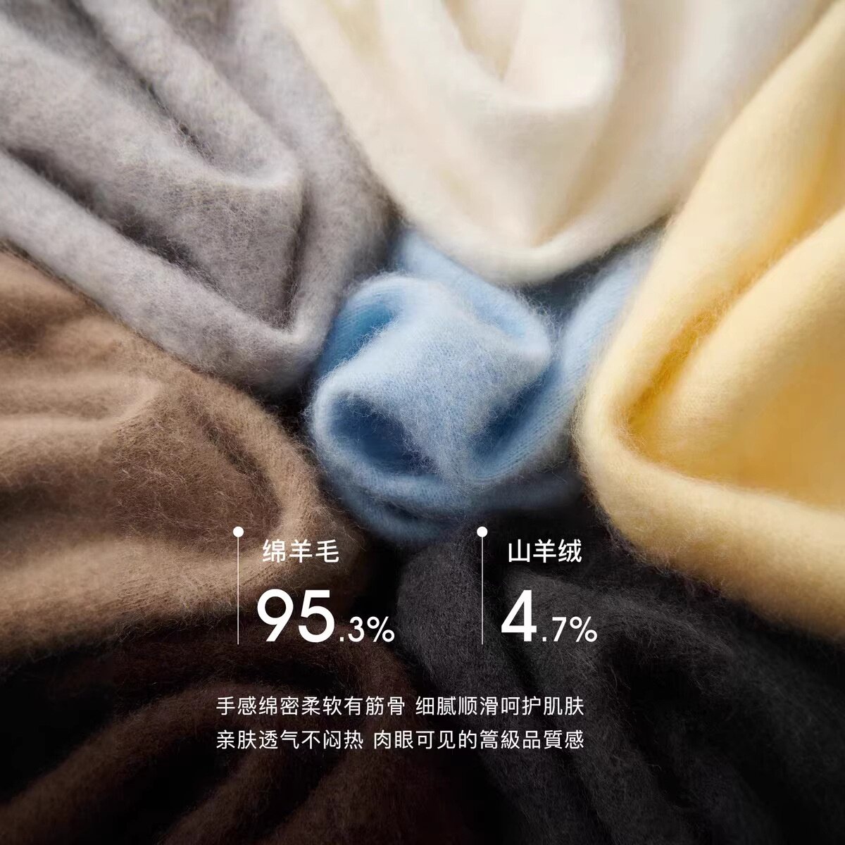 山羊绒羊毛拉绒毛针织大V领马甲女套头纯色宽松显瘦背心坎肩外搭