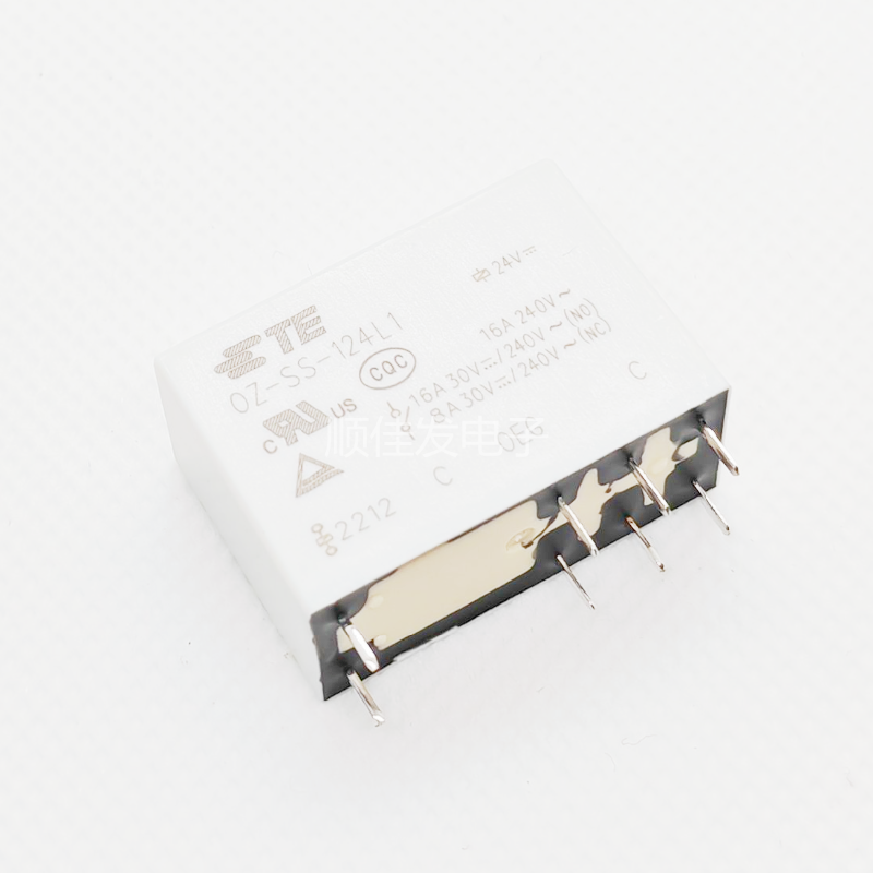 0Z OZ-SS-124L1 124L 24VDC 16A8脚 一组转换全新原装继电器