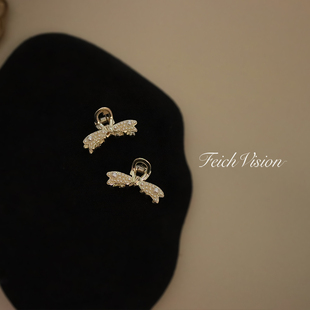 公主的丝带抓夹~FEICH夏季浪漫珍珠爪子温柔刘海碎发夹子甜美发饰